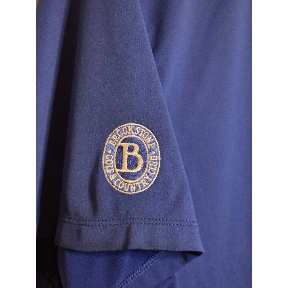 RLX Ralph Lauren Men's XL Golf Polo Shirt Brookstone Golf & Country Club Blue - Picture 5 of 8